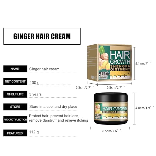 Crema para el Crecimiento del Cabello Anticaidas