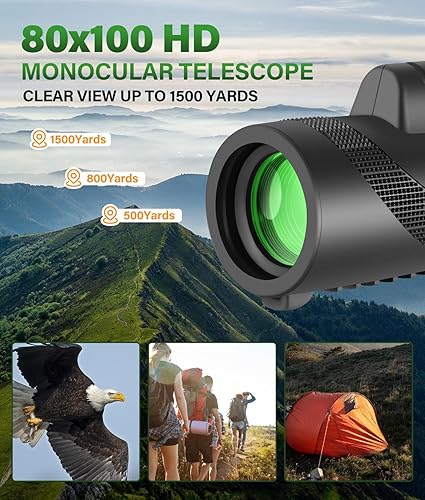 Telescopio Monocular con Soporte para Movil VisioPro Zoom™