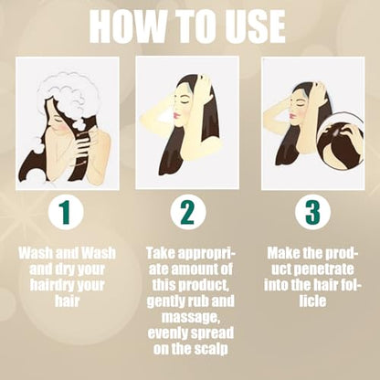 Crema para el Crecimiento del Cabello Anticaidas