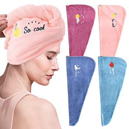 Toalla Microfibra Set 2 para el Cabello