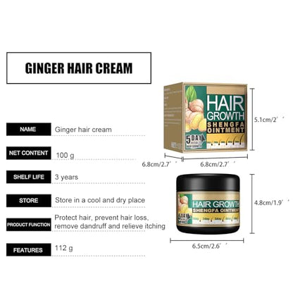 Crema para el Crecimiento del Cabello Anticaidas