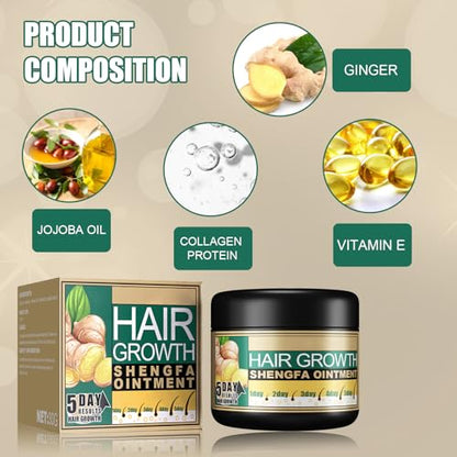 Crema para el Crecimiento del Cabello Anticaidas