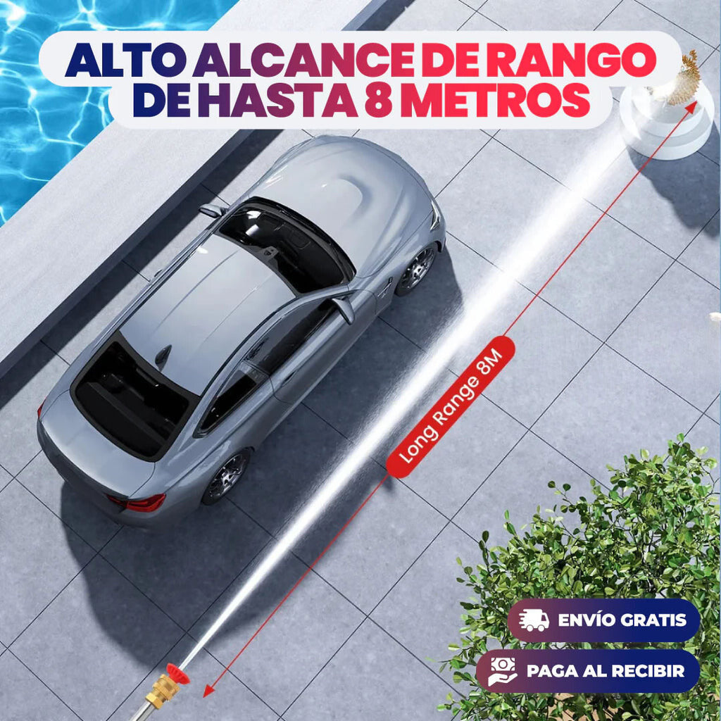 HydroFlash™ - Pistola de agua de alta presión Portátil.