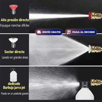 HydroFlash™ - Pistola de agua de alta presión Portátil.