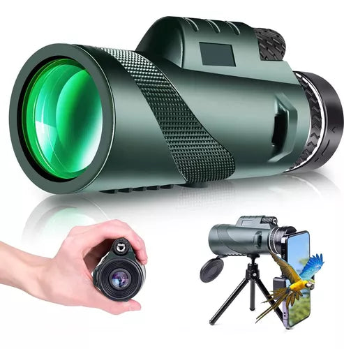 Telescopio Monocular con Soporte para Movil VisioPro Zoom™