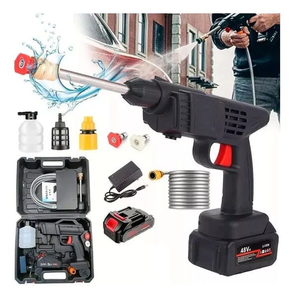 HydroFlash™ - Pistola de agua de alta presión Portátil.