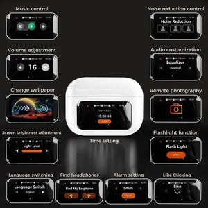 AirPods Pro 4ª Gen con PANTALLA TACTIL y ANC+ENC