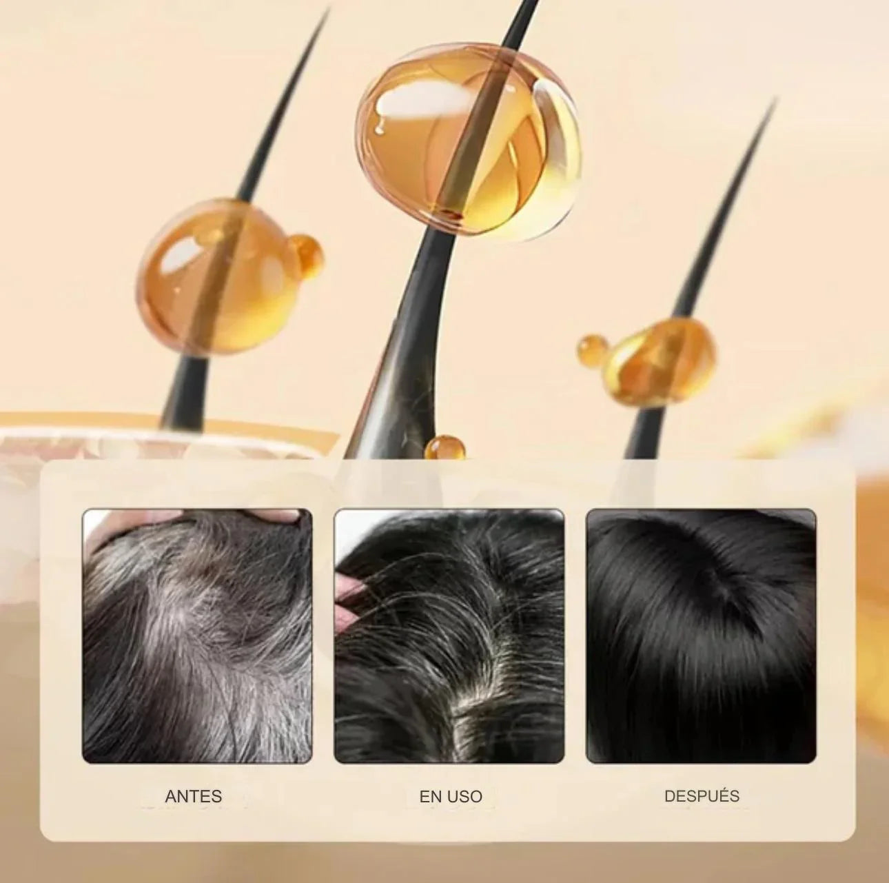 SHAMPOO NATURAL CUBRE CANAS EELHOE