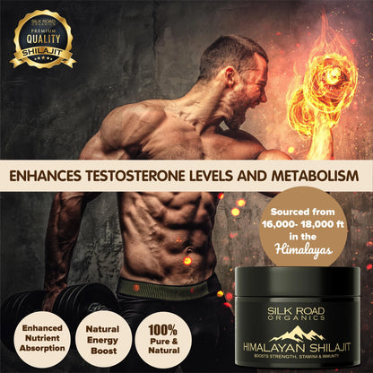 Resina orgánica pura del Himalaya SHILAJIT 100g OFERTA 2x1 (total 200g)